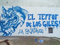 Mural - Graffiti - Pintada - Mural de la Barra: La Banda de Fierro 22 &bull; Club: Gimnasia y Esgrima