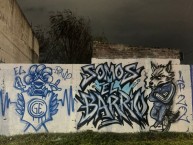 Mural - Graffiti - Pintada - "El bajo fiel al lobo" Mural de la Barra: La Banda de Fierro 22 &bull; Club: Gimnasia y Esgrima