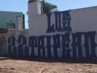 Mural - Graffiti - Pintadas - "Villa progreso es del lobo" Mural de la Barra: La Banda de Fierro 22 &bull; Club: Gimnasia y Esgrima &bull; País: Argentina