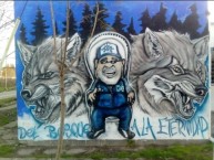 Mural - Graffiti - Pintada - "LP22!" Mural de la Barra: La Banda de Fierro 22 &bull; Club: Gimnasia y Esgrima