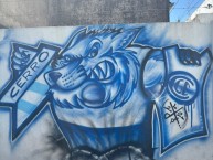 Mural - Graffiti - Pintada - "Cerrolobo!22" Mural de la Barra: La Banda de Fierro 22 &bull; Club: Gimnasia y Esgrima