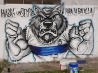 Mural - Graffiti - Pintadas - Mural de la Barra: La Banda de Fierro 22 &bull; Club: Gimnasia y Esgrima &bull; País: Argentina