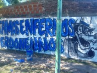 Mural - Graffiti - Pintadas - "Triperos al palo" Mural de la Barra: La Banda de Fierro 22 &bull; Club: Gimnasia y Esgrima &bull; País: Argentina