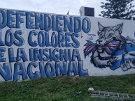 Mural - Graffiti - Pintadas - "Malvinas" Mural de la Barra: La Banda de Fierro 22 &bull; Club: Gimnasia y Esgrima &bull; País: Argentina