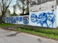 Mural - Graffiti - Pintadas - Mural de la Barra: La Banda de Fierro 22 &bull; Club: Gimnasia y Esgrima &bull; País: Argentina