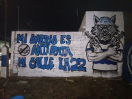 Mural - Graffiti - Pintadas - Mural de la Barra: La Banda de Fierro 22 &bull; Club: Gimnasia y Esgrima &bull; País: Argentina
