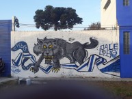 Mural - Graffiti - Pintadas - "Mural de la banda, barrio el retiro" Mural de la Barra: La Banda de Fierro 22 • Club: Gimnasia y Esgrima • País: Argentina