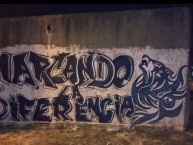 Mural - Graffiti - Pintada - "Mural de la banda, barrio el retiro" Mural de la Barra: La Banda de Fierro 22 • Club: Gimnasia y Esgrima