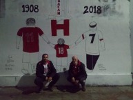 Mural - Graffiti - Pintadas - "Ni en las buenas, ni en las malas.. siempre!!" Mural de la Barra: La Banda de la Quema • Club: Huracán • País: Argentina