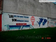 Mural - Graffiti - Pintada - Mural de la Barra: La Banda de la Quema • Club: Huracán