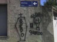 Mural - Graffiti - Pintada - "@Moros73" Mural de la Barra: La Banda de la Quema • Club: Huracán