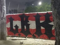 Mural - Graffiti - Pintada - Mural de la Barra: La Banda de Los Kuervos • Club: Junior de Barranquilla