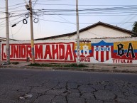 Mural - Graffiti - Pintada - Mural de la Barra: La Banda de Los Kuervos &bull; Club: Junior de Barranquilla