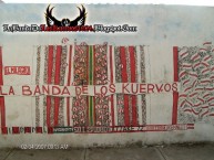 Mural - Graffiti - Pintada - Mural de la Barra: La Banda de Los Kuervos • Club: Junior de Barranquilla