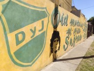 Mural - Graffiti - Pintada - Mural de la Barra: La Banda de Varela • Club: Defensa y Justicia