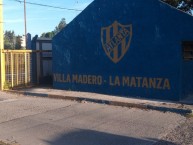 Mural - Graffiti - Pintada - "Villa Madero" Mural de la Barra: La Banda de Villa Crespo • Club: Atlanta