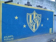 Mural - Graffiti - Pintadas - Mural de la Barra: La Banda de Villa Crespo • Club: Atlanta • País: Argentina