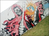 Mural - Graffiti - Pintada - Mural de la Barra: La Banda del Camion • Club: San Martín de Tucumán