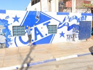 Mural - Graffiti - Pintada - Mural de la Barra: La Banda del Expreso Azul • Club: Talleres de Perico