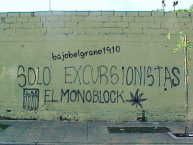 Mural - Graffiti - Pintada - Mural de la Barra: La Banda del Nevado • Club: Excursionistas