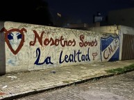 Mural - Graffiti - Pintada - "nosotros somos la lealtad" Mural de la Barra: La Banda del Parque &bull; Club: Nacional