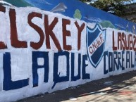 Mural - Graffiti - Pintada - "el skey y la sub21 la que corre a la gallina" Mural de la Barra: La Banda del Parque &bull; Club: Nacional