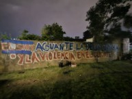 Mural - Graffiti - Pintadas - "Nacional delincuencia" Mural de la Barra: La Banda del Parque &bull; Club: Nacional &bull; País: Uruguay