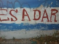 Mural - Graffiti - Pintada - "â€œES A DARâ€ Mural de La Banda Del Parque" Mural de la Barra: La Banda del Parque • Club: Nacional