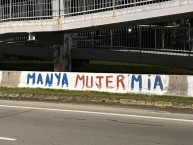 Mural - Graffiti - Pintada - Mural de la Barra: La Banda del Parque &bull; Club: Nacional