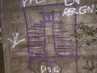 Mural - Graffiti - Pintada - "Paso de La arena" Mural de la Barra: La Banda Marley • Club: Defensor