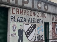 Mural - Graffiti - Pintada - Mural de la Barra: La Banda Más Fiel • Club: Atlético Platense