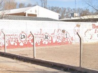 Mural - Graffiti - Pintada - Mural de la Barra: La Banda Nº 1 • Club: Huracán Las Heras