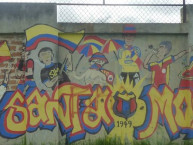 Mural - Graffiti - Pintadas - Mural de la Barra: La Banda Tricolor &bull; Club: Deportivo Pasto &bull; País: Colombia