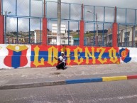Mural - Graffiti - Pintada - Mural de la Barra: La Banda Tricolor • Club: Deportivo Pasto
