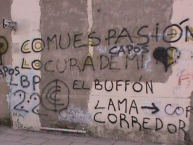 Mural - Graffiti - Pintada - Mural de la Barra: La Barra de Agronomia • Club: Club Comunicaciones