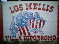 Mural - Graffiti - Pintada - "Los Mellis Villa Hipodromo" Mural de la Barra: La Barra de la Bomba • Club: Unión de Santa Fe