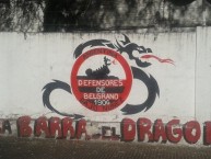Mural - Graffiti - Pintada - Mural de la Barra: La Barra del Dragón • Club: Defensores de Belgrano