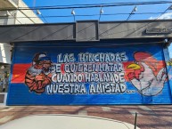 Mural - Graffiti - Pintada - "Las hinchadas se quieren matar cuando se habla de nuestra amistad" Mural de la Barra: La Barra Del Matador &bull; Club: Tigre