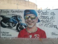 Mural - Graffiti - Pintadas - Mural de la Barra: La Barra del Rojo • Club: Independiente • País: Argentina