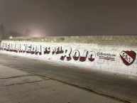 Mural - Graffiti - Pintada - "Avellaneda es del rojo" Mural de la Barra: La Barra del Rojo &bull; Club: Independiente