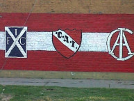 Mural - Graffiti - Pintadas - Mural de la Barra: La Barra del Rojo &bull; Club: Independiente &bull; País: Argentina