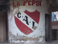 Mural - Graffiti - Pintadas - "La Pepsi" Mural de la Barra: La Barra del Rojo &bull; Club: Independiente &bull; País: Argentina