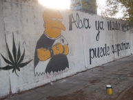 Mural - Graffiti - Pintadas - "Alva ya nada nos puede separar" Mural de la Barra: La Brava • Club: Alvarado • País: Argentina