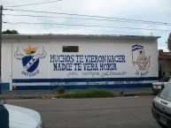Mural - Graffiti - Pintada - "Muchos te vieron nacer nadie te vera morir" Mural de la Barra: La Brava • Club: Alvarado