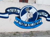 Mural - Graffiti - Pintadas - "La banda del pincel" Mural de la Barra: La Brava • Club: Alvarado • País: Argentina