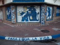 Mural - Graffiti - Pintadas - "Puente Alvarado para toda la vida" Mural de la Barra: La Brava • Club: Alvarado • País: Argentina