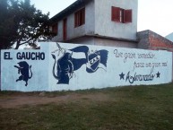 Mural - Graffiti - Pintada - "El gaucho, un gran remedio para un gran mal" Mural de la Barra: La Brava • Club: Alvarado