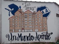 Mural - Graffiti - Pintadas - "Las torres, un mundo aparte" Mural de la Barra: La Brava • Club: Alvarado • País: Argentina