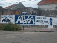 Mural - Graffiti - Pintada - "Calle B Don Bosco, Mar del Plata" Mural de la Barra: La Brava • Club: Alvarado