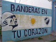 Mural - Graffiti - Pintadas - "BANDERAS EN TU CORAZÓN" Mural de la Barra: La Brava • Club: Alvarado • País: Argentina